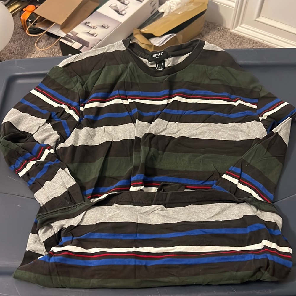 Forever 21 Striped Shirt